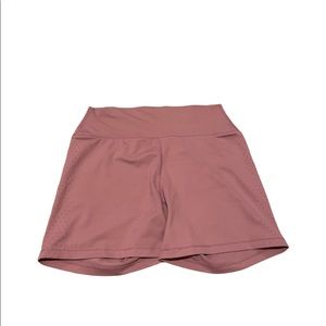 Buffbunny allure laser shorts in pink
